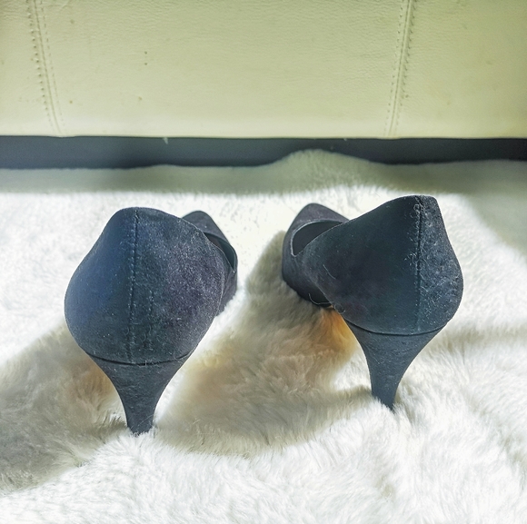 Evernew Melbourne Velvet Stella Mid Point Heel - Picture 5 of 6